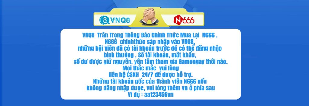 VNQ6 mua lại N666